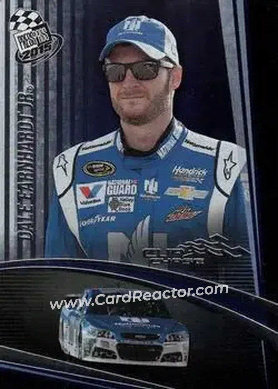 2015 Press Pass Cup Chase #12 - Dale Earnhardt Jr - Hendrick Motorsports - Front