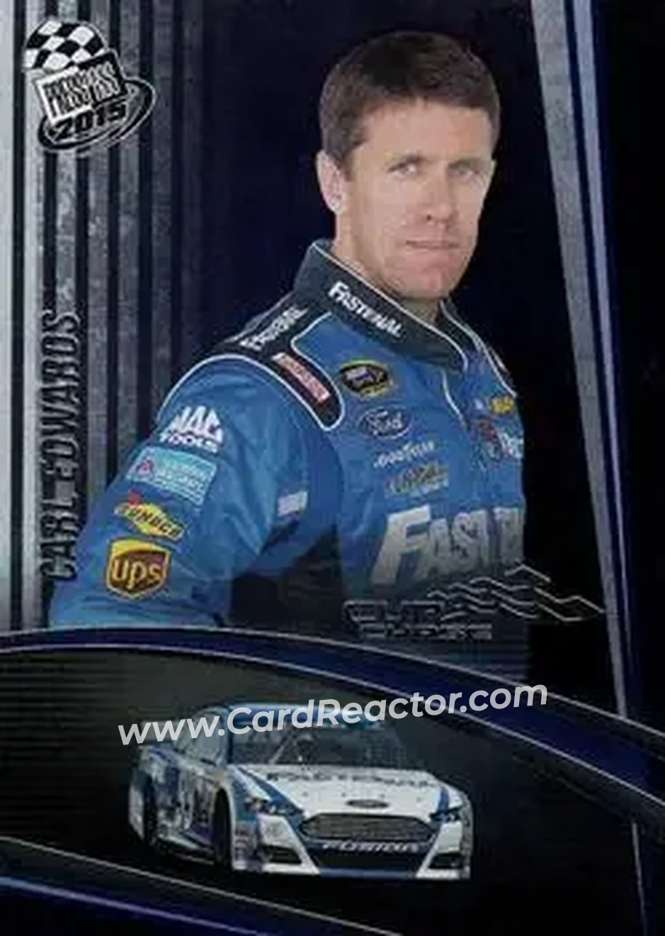 2015 Press Pass Cup Chase #13 - Carl Edwards - Roush Fenway Racing - Front