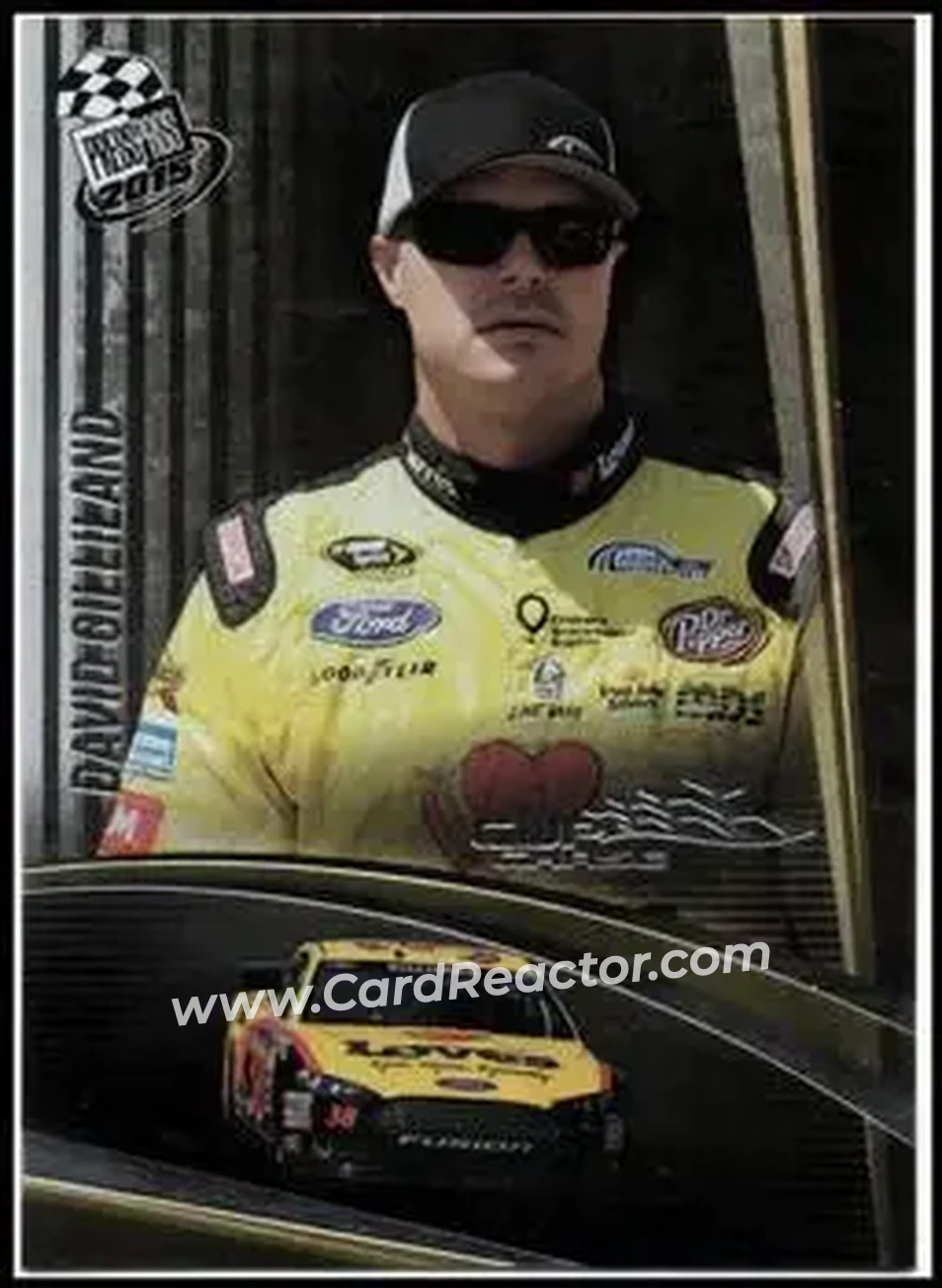 2015 Press Pass Cup Chase #14 - David Gilliland - Front Row Motorsports - Front