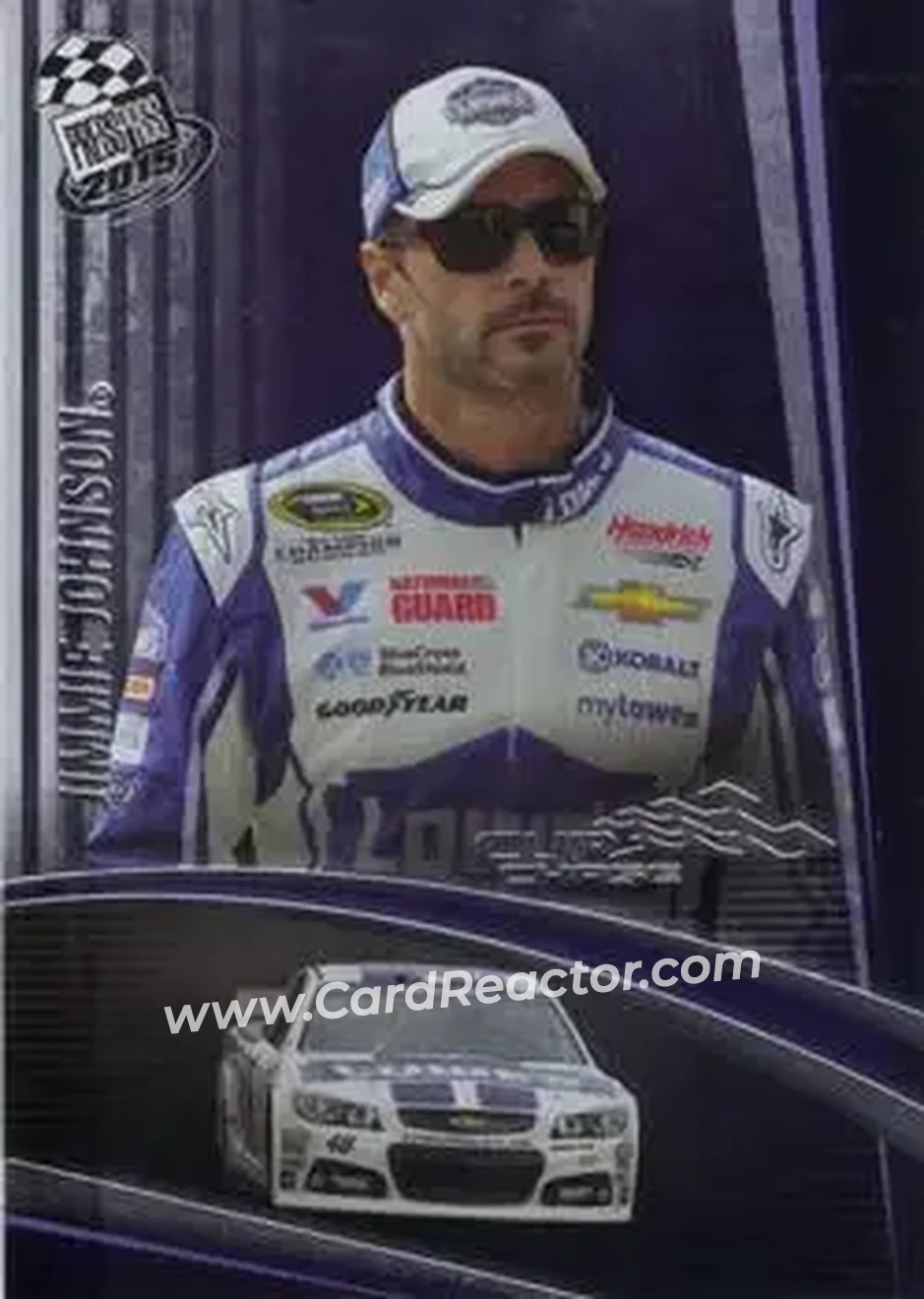 2015 Press Pass Cup Chase #18 - Jimmie Johnson - Hendrick Motorsports - Front