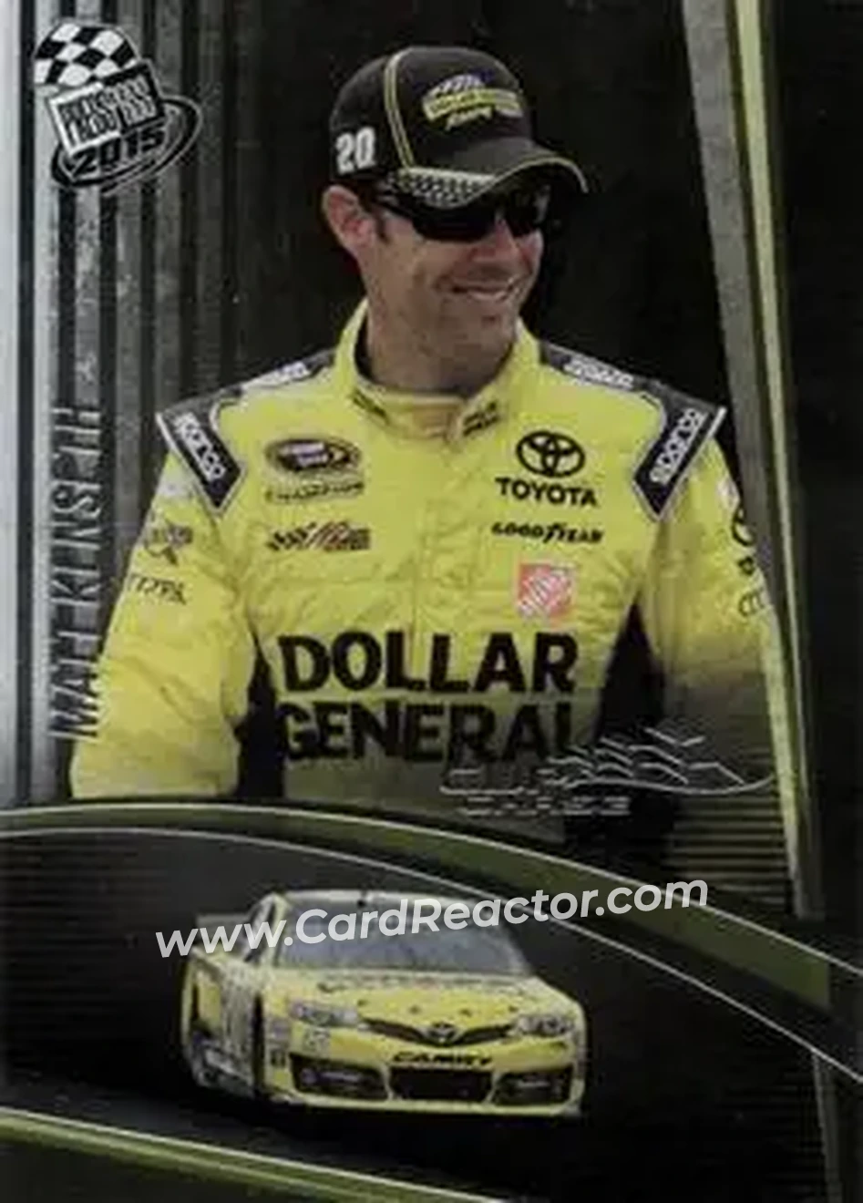 2015 Press Pass Cup Chase #20 - Matt Kenseth - Joe Gibbs Racing - Front