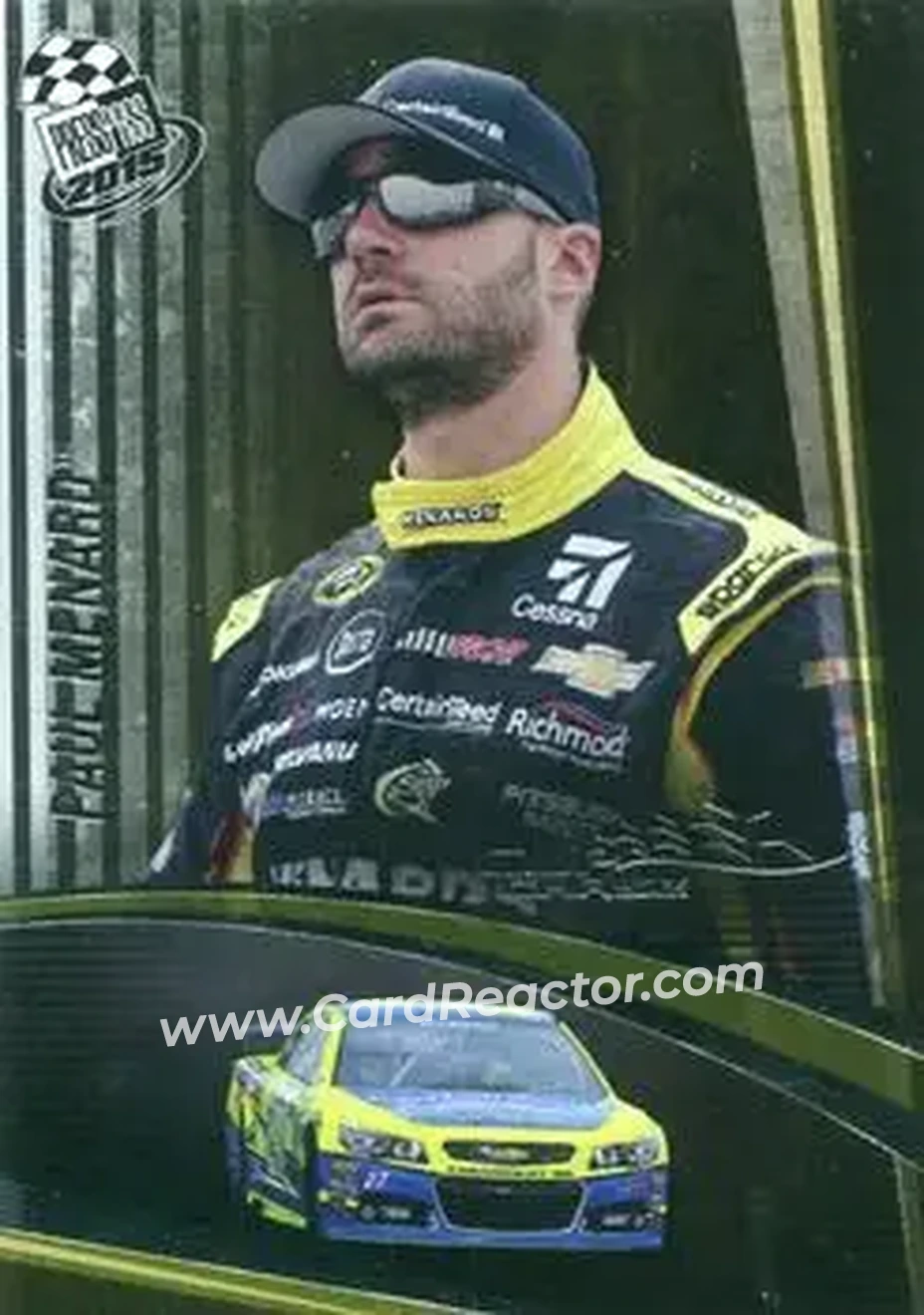 2015 Press Pass Cup Chase #27 - Paul Menard - Richard Childress Racing - Front