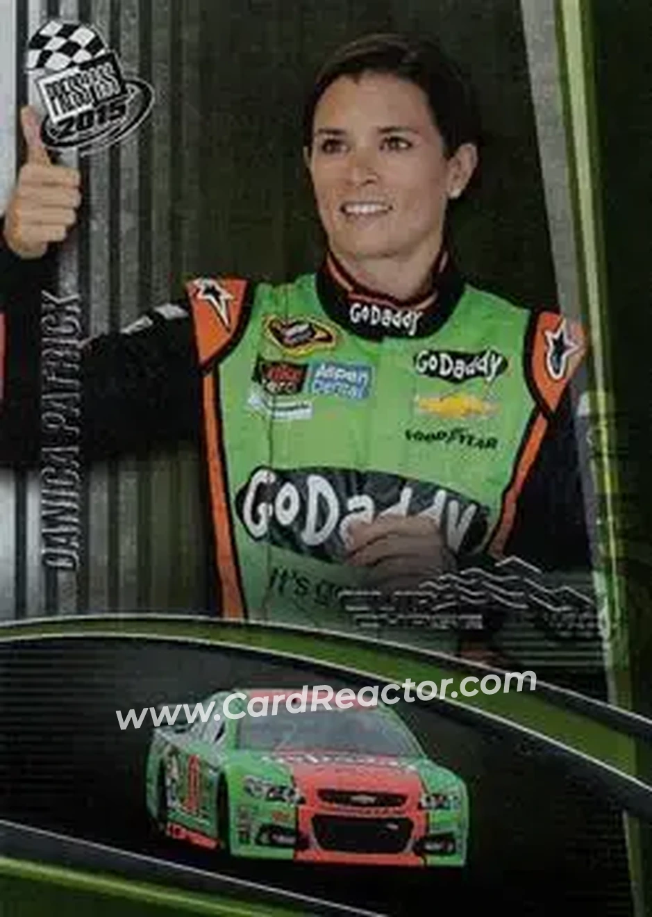 2015 Press Pass Cup Chase #29 - Danica Patrick - Stewart-Haas Racing - Front