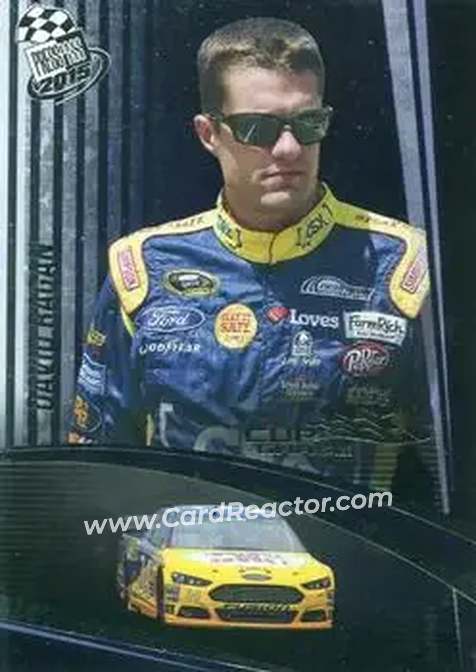 2015 Press Pass Cup Chase #30 - David Ragan - Front Row Motorsports - Front