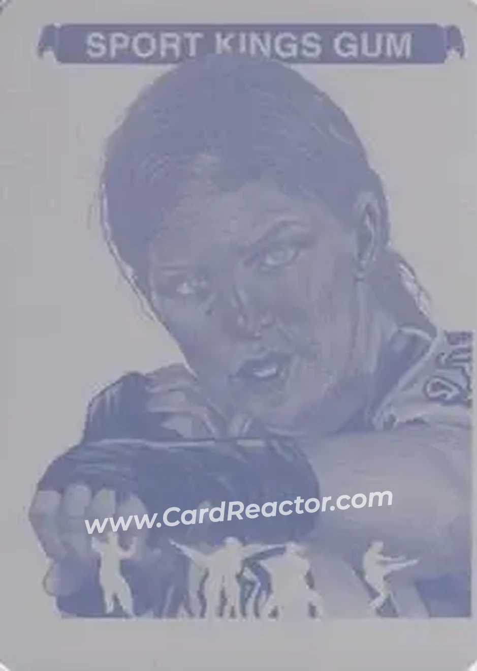 2015 Leaf Sportkings - Printing Plate Magenta #033 - Gina Carano - Front