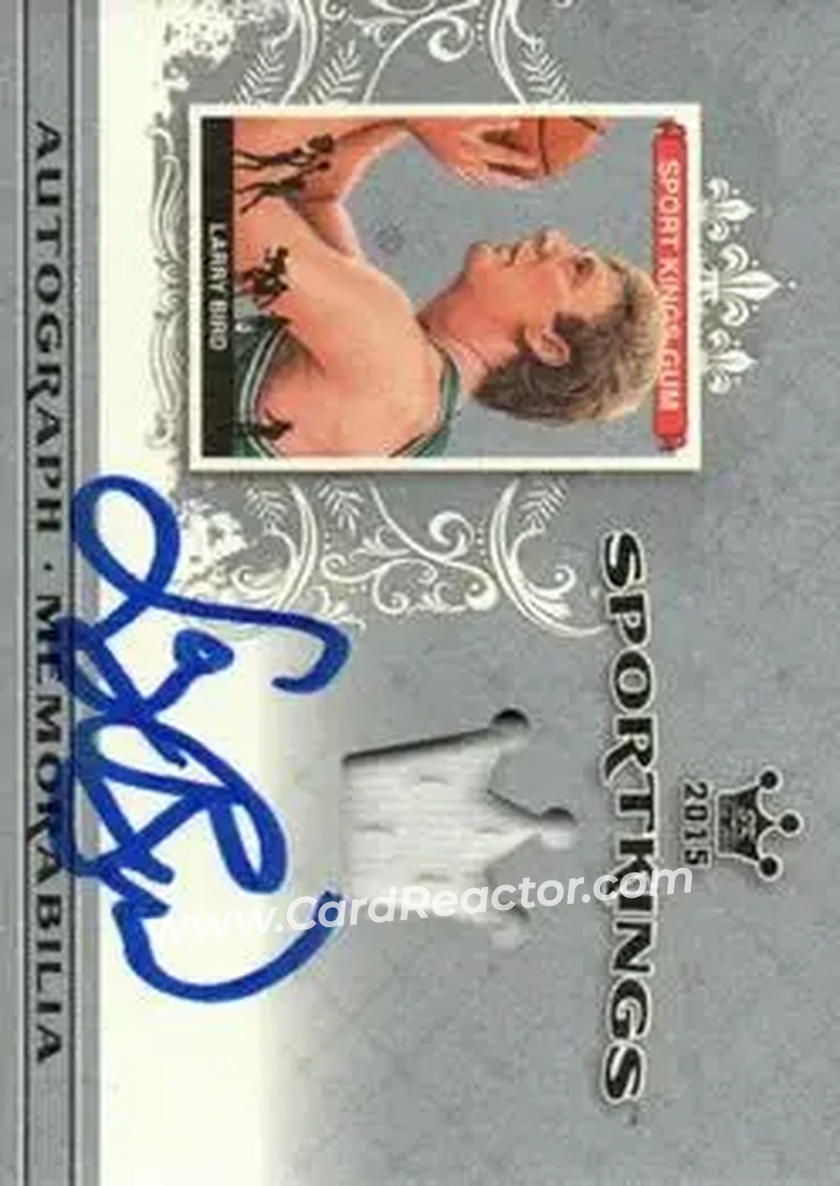 2015 Leaf Sportkings - Auto Memorabilia #SAM-LB1 - Larry Bird - Front