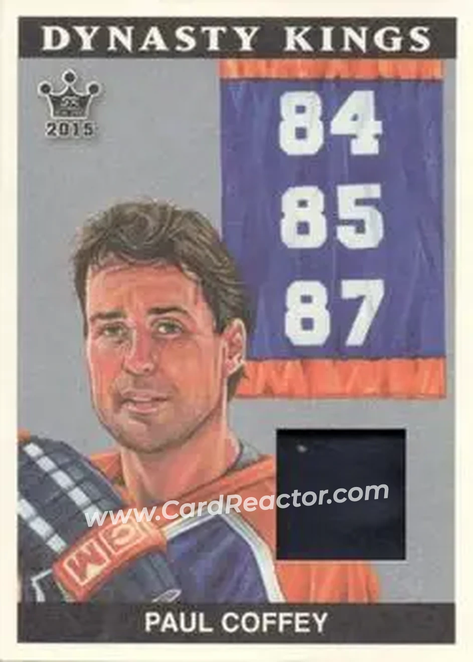 2015 Leaf Sportkings - Dynasty Kings Memorabilia #DKJ-PC1 - Paul Coffey - Edmonton Oilers - Front