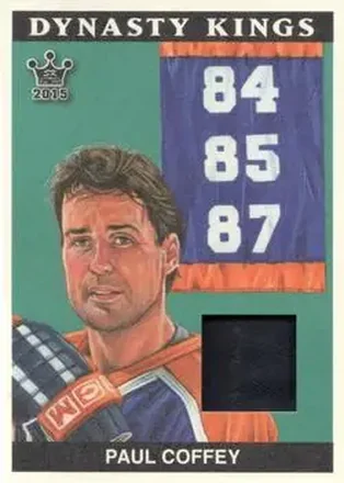 2015 Leaf Sportkings - Dynasty Kings Memorabilia Green #DKJ-PC1 - Paul Coffey