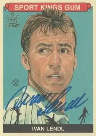 2015 Leaf Sportkings - Buyback Autos #109 - Ivan Lendl