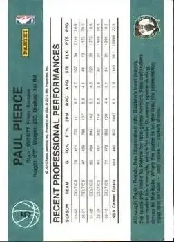 Back of Paul Pierce