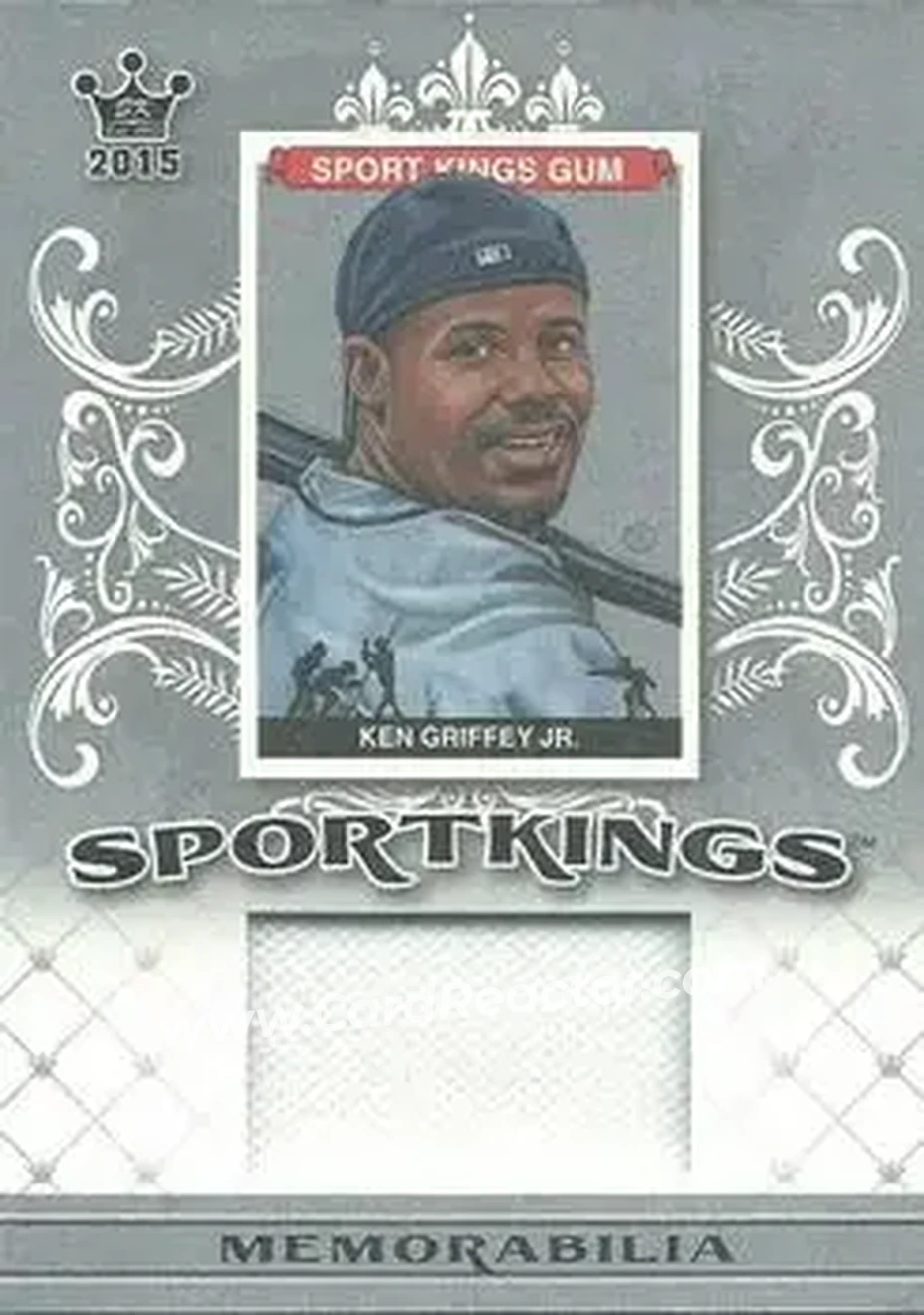 2015 Leaf Sportkings - Sportkings Memorabilia #SJ-KGJ - Ken Griffey Jr. - Front 2015 Leaf Sportkings - Sportkings Memorabilia #SJ-KGJ - Ken Griffey Jr. - Front