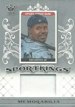 2015 Leaf Sportkings - Sportkings Memorabilia #SJ-KGJ - Ken Griffey Jr.