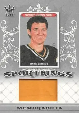 2015 Leaf Sportkings - Sportkings Memorabilia #SJ-ML1 - Mario Lemieux - Pittsburgh Penguins