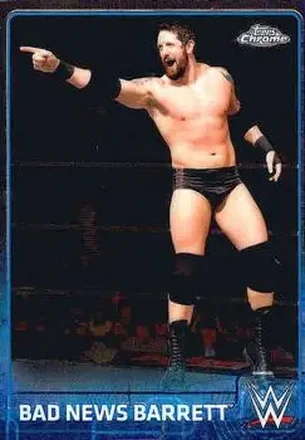 2015 Topps Chrome WWE #4 - Bad News Barrett