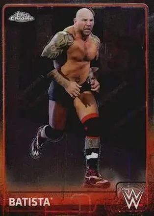 2015 Topps Chrome WWE #5 - Batista