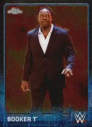 2015 Topps Chrome WWE #9 - Booker T