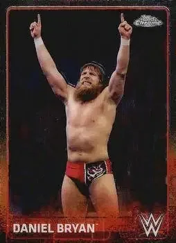 2015 Topps Chrome WWE feature card