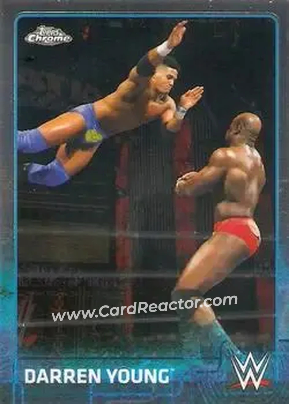 2015 Topps Chrome WWE #20 - Darren Young - Front