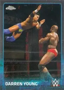 2015 Topps Chrome WWE feature card