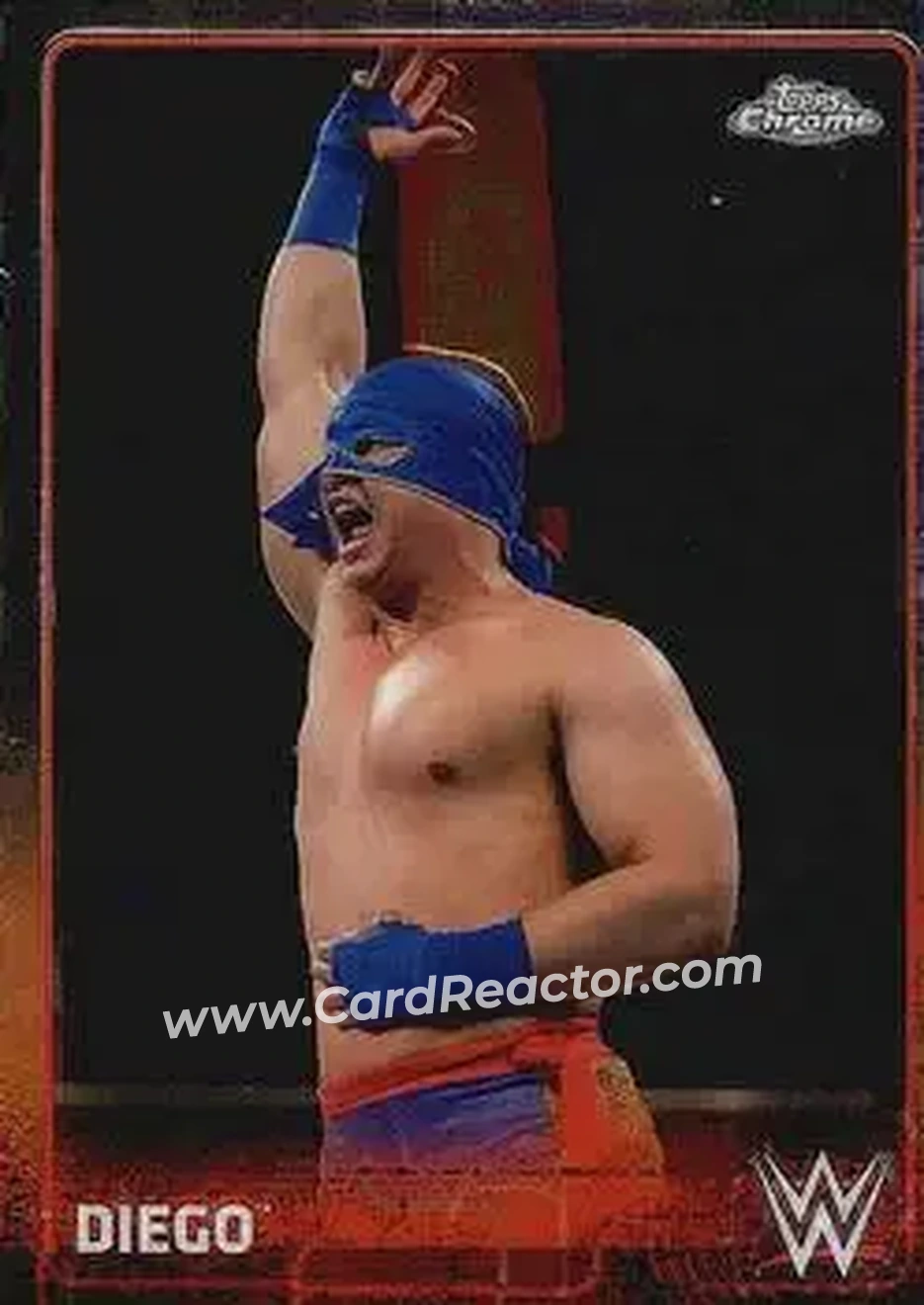 2015 Topps Chrome WWE #23 - Primo - Front