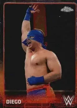 2015 Topps Chrome WWE feature card