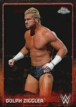 2015 Topps Chrome WWE feature card