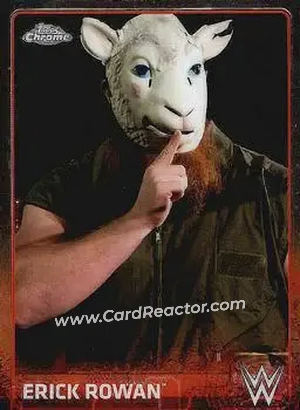 2015 Topps Chrome WWE #27 - Erick Rowan - Front