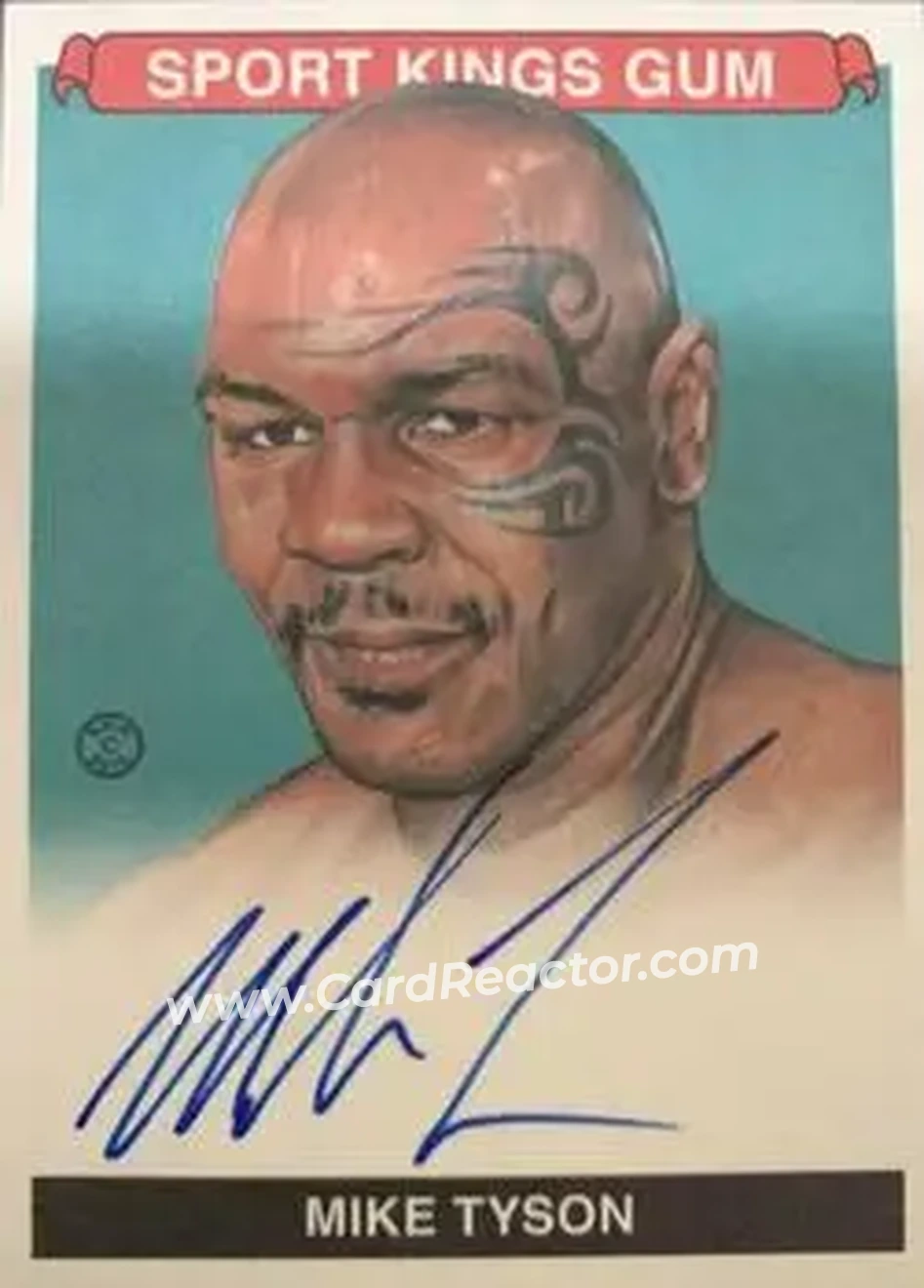 2015 Leaf Sportkings - Sportkings Signatures #SKS-MT1 - Mike Tyson - Front