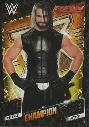 2015 Topps Slam Attax WWE: Then Now & Forever #3 - Seth "Freakin" Rollins