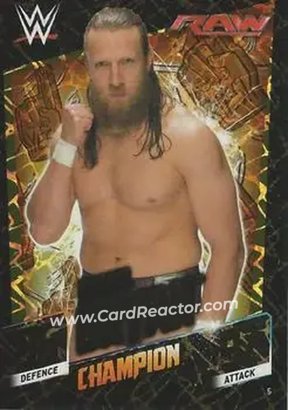 2015 Topps Slam Attax WWE: Then Now & Forever #5 - Bryan Danielson - Front
