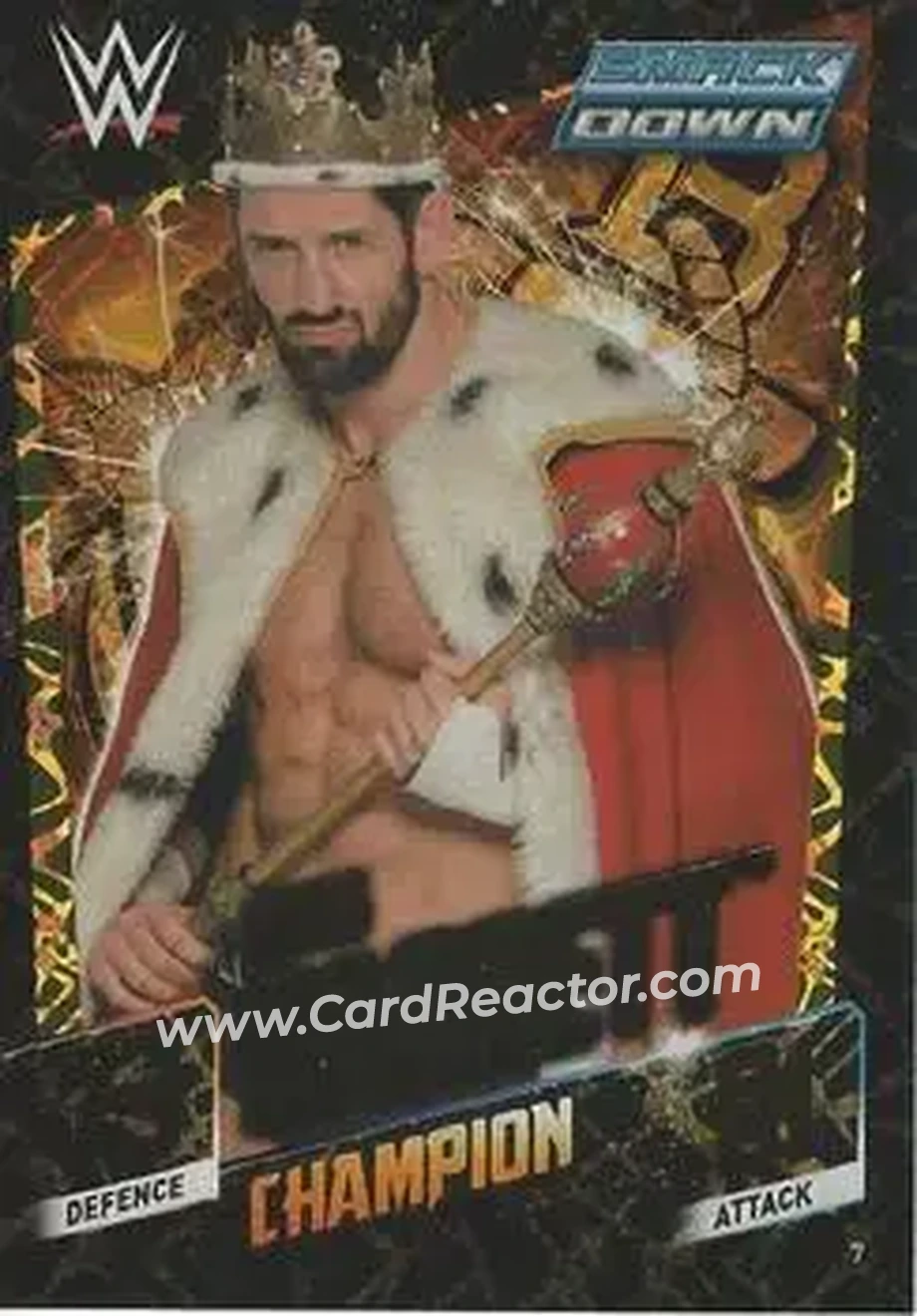 2015 Topps Slam Attax WWE: Then Now & Forever #7 - Bad News Barrett - Front