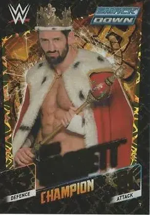 2015 Topps Slam Attax WWE: Then Now & Forever #7 - Bad News Barrett