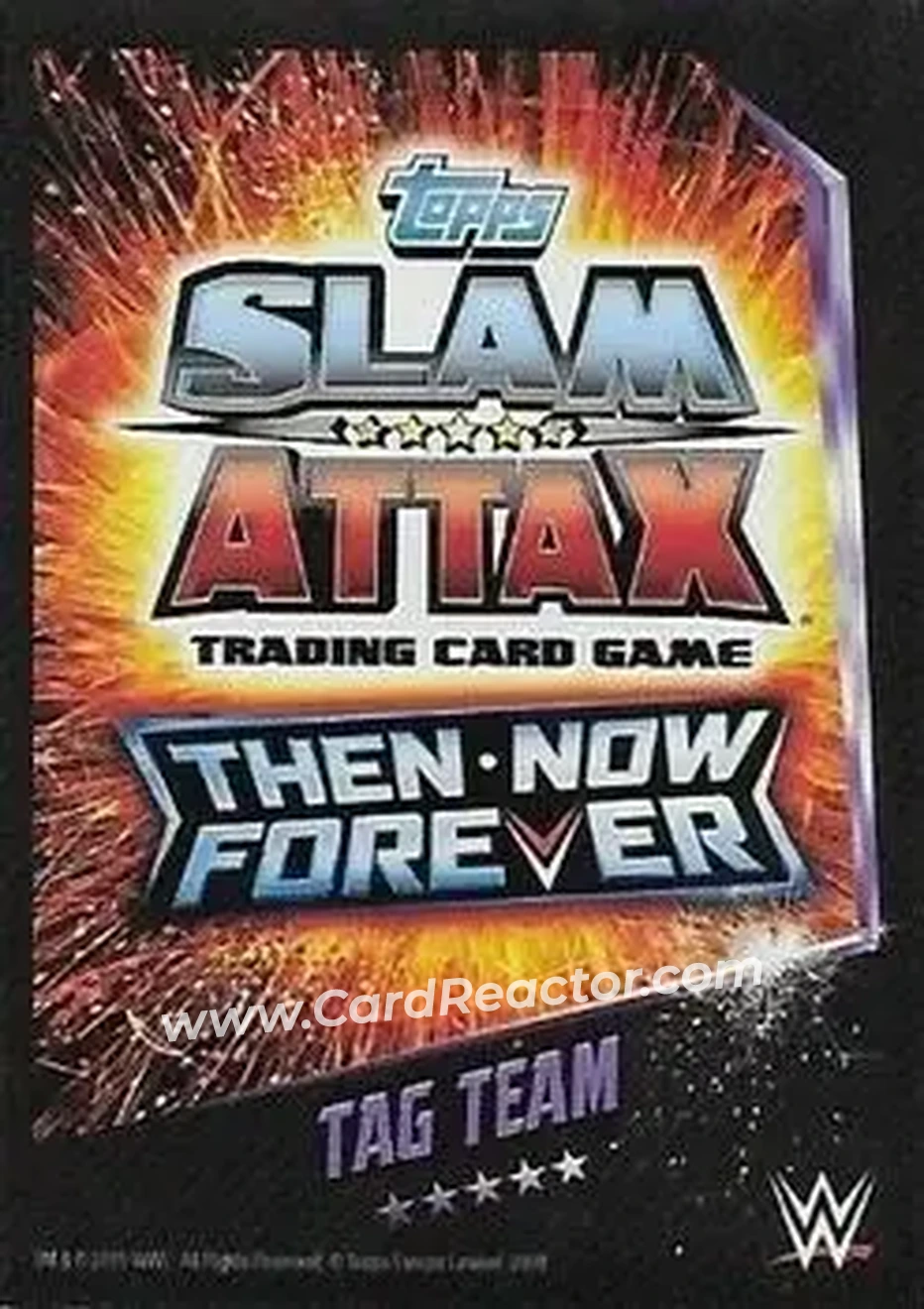 2015 Topps Slam Attax WWE: Then Now & Forever #10 - The New Day - Back