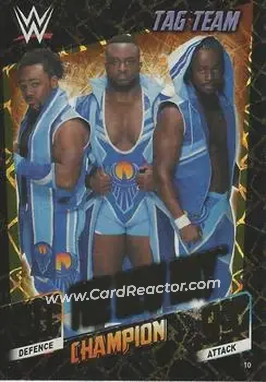 2015 Topps Slam Attax WWE: Then Now & Forever #10 - The New Day - Front