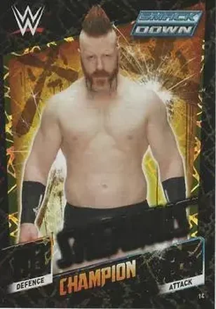 2015 Topps Slam Attax WWE: Then Now & Forever #14 - Sheamus