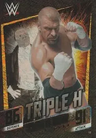 2015 Topps Slam Attax WWE: Then Now & Forever #17 - Hunter Hearst Helmsley