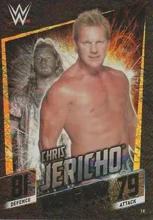 2015 Topps Slam Attax WWE: Then Now & Forever #19 - Chris Jericho