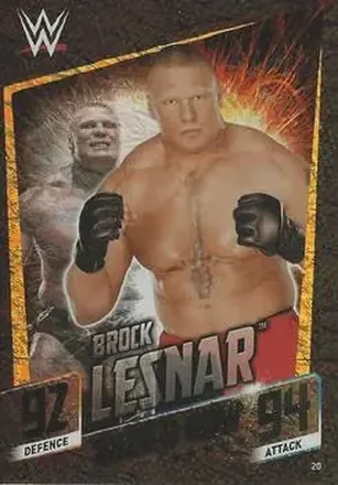 2015 Topps Slam Attax WWE: Then Now & Forever #20 - Brock Lesnar