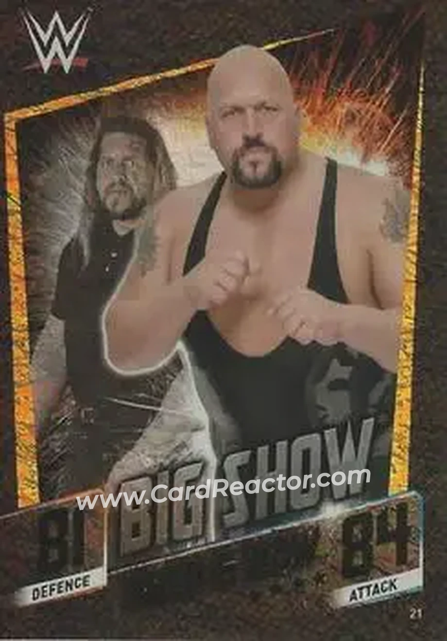 2015 Topps Slam Attax WWE: Then Now & Forever #21 - Big Show - Front