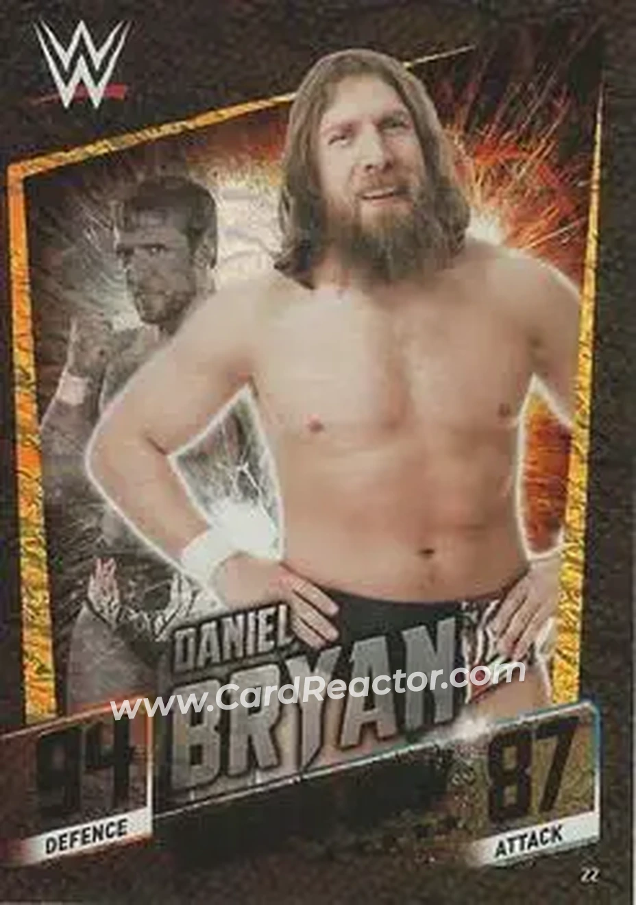 2015 Topps Slam Attax WWE: Then Now & Forever #22 - Bryan Danielson - Front