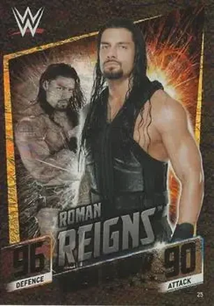2015 Topps Slam Attax WWE: Then Now & Forever #25 - Roman Reigns
