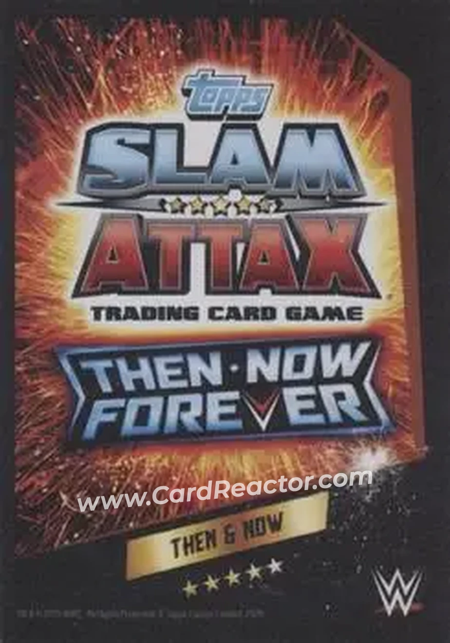 2015 Topps Slam Attax WWE: Then Now & Forever #28 - The Undertaker - Back