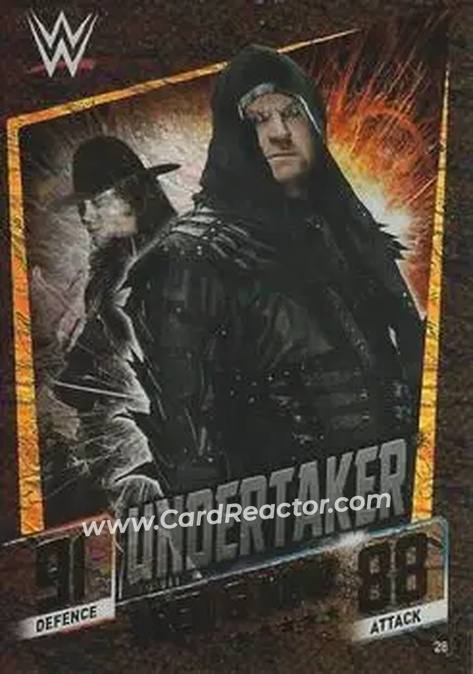2015 Topps Slam Attax WWE: Then Now & Forever #28 - The Undertaker - Front