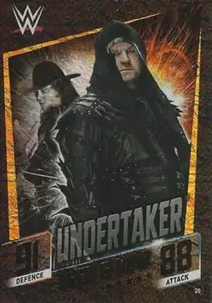 2015 Topps Slam Attax WWE: Then Now & Forever #28 - The Undertaker