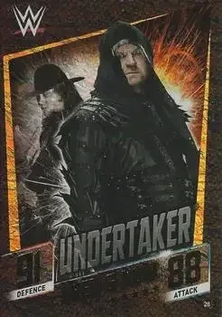 2015 Topps Slam Attax WWE: Then Now & Forever feature card