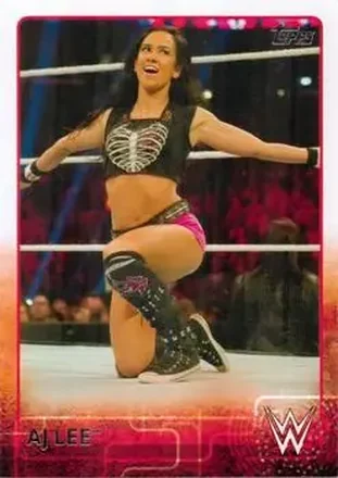 2015 Topps WWE #2 - AJ Lee