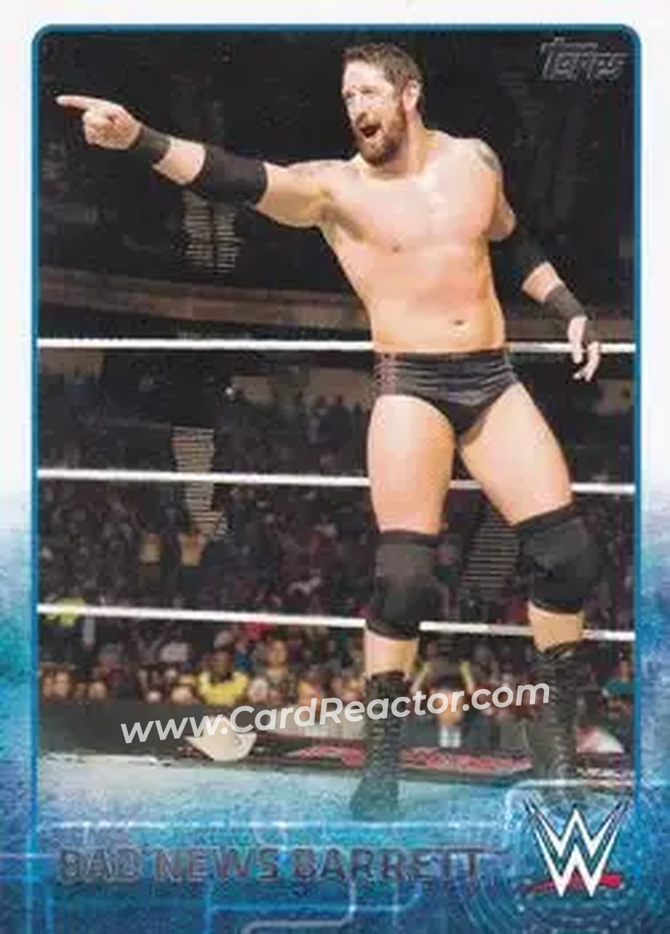 2015 Topps WWE #5 - Bad News Barrett - Front