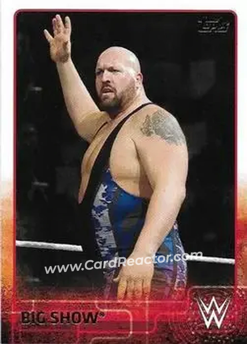2015 Topps WWE #8 - Big Show - Front