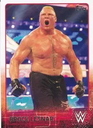 2015 Topps WWE #13 - Brock Lesnar