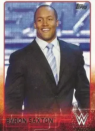 2015 Topps WWE #14 - Byron Saxton